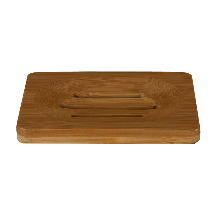 Bamboo Soap Holder for two Shampoo Bars