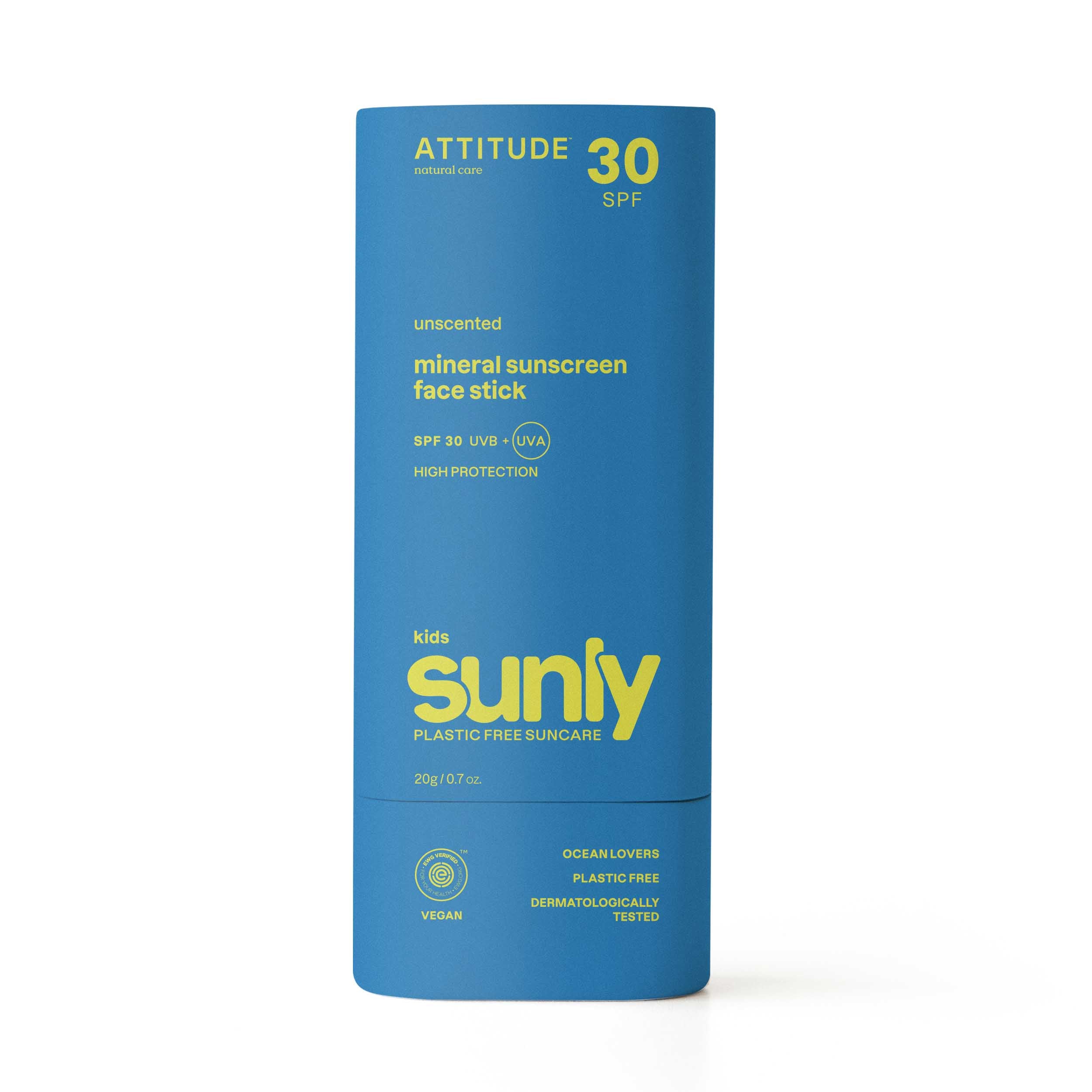Mineral Sunscreen Face Stick SPF30 - Baby & Kids