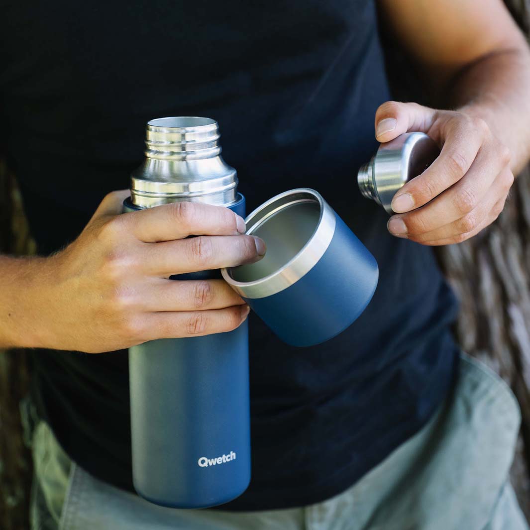 Qwetch - Insulated Stainless Steel Thermos Bottle - 750 ML