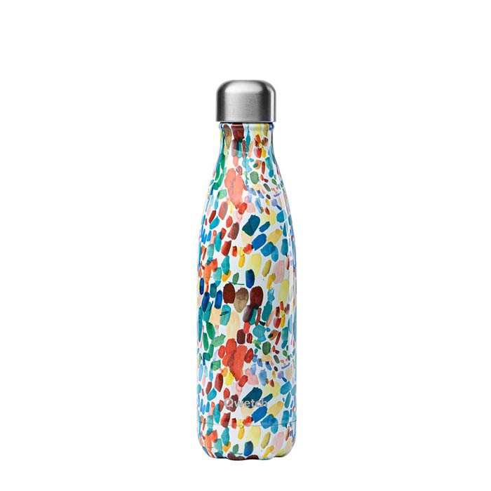 Qwetch - Insulated Stainless Steel Bottle - Arty