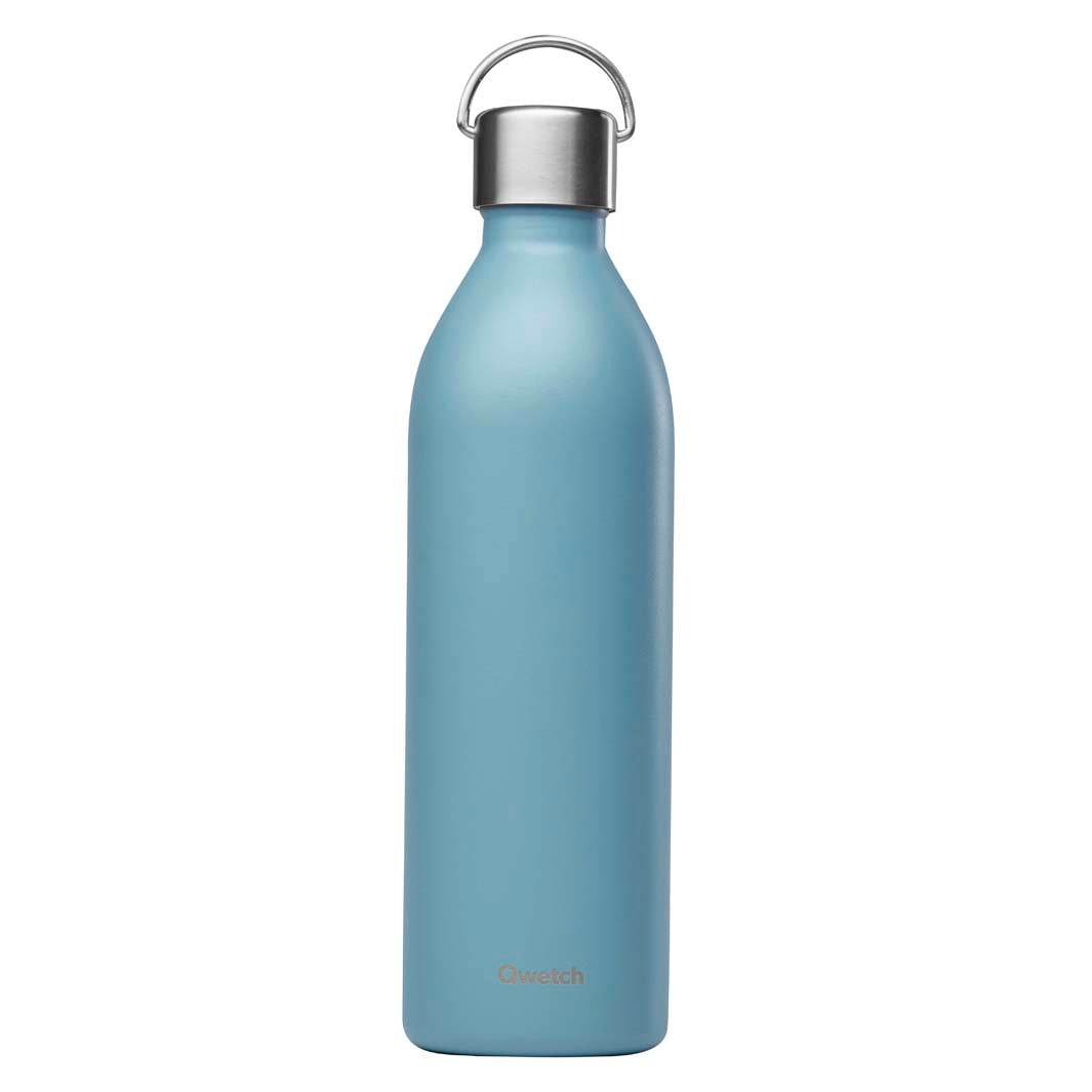 Qwetch - Insulated Stainless Steel 'Active' Bottle - Blue
