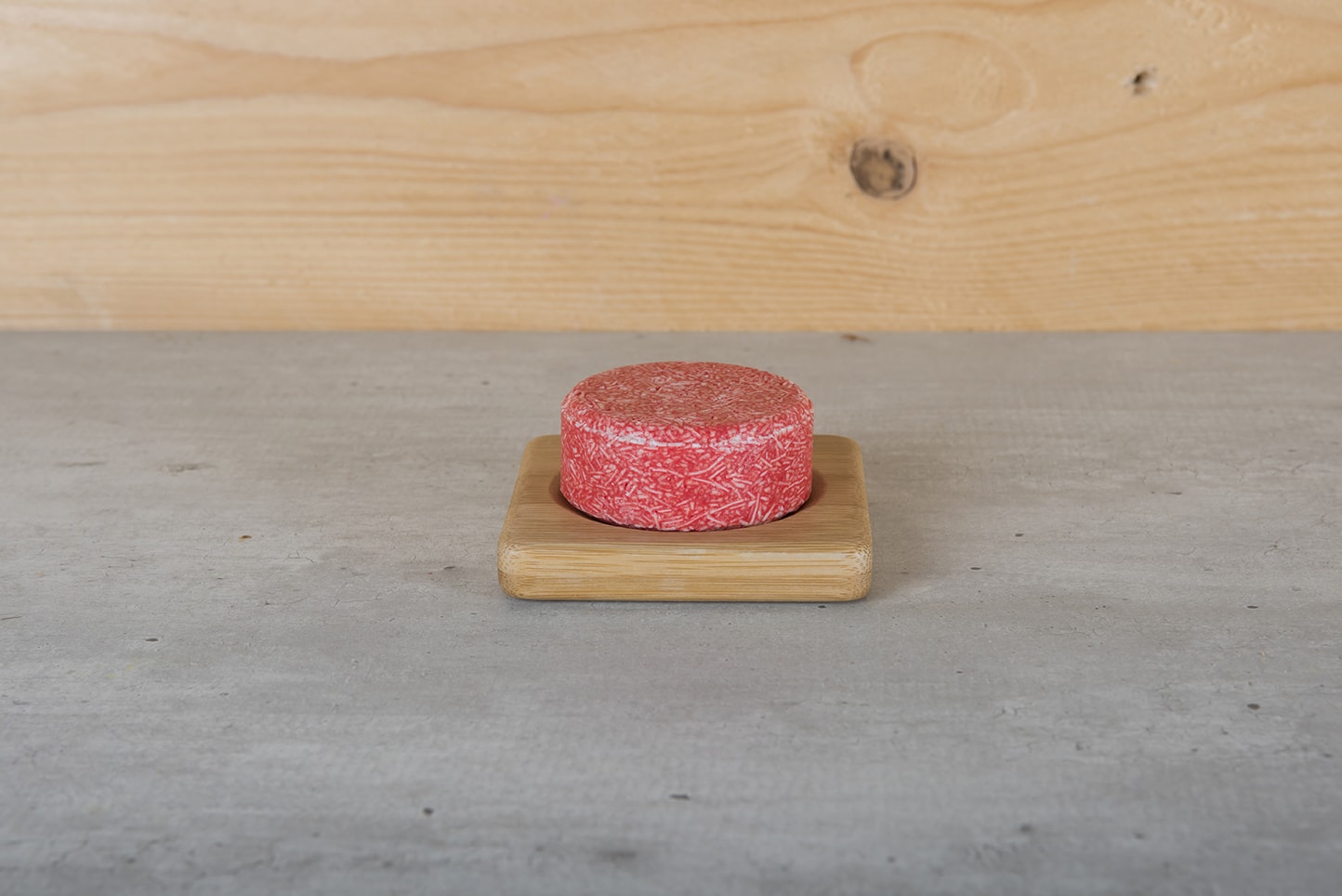 Bamboo Soap Holder for one Shampoo Bar