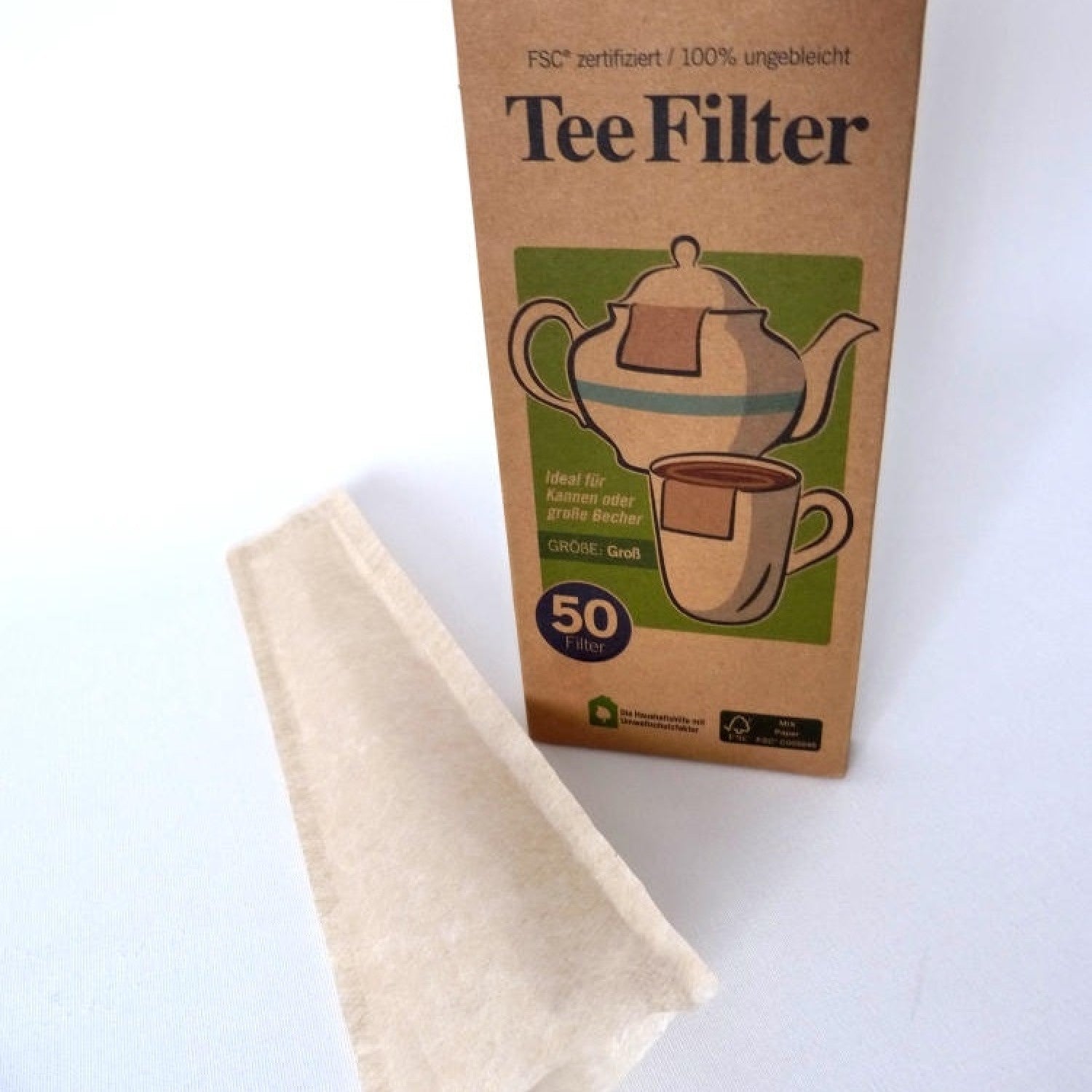 If You Care Tea Filters – Unbleached and Chlorine Free (TCF) Paper